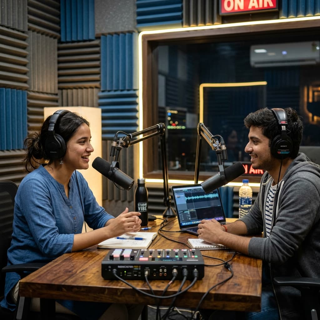 Radio & Podcast Studio